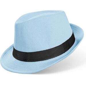 BABEYOND 1920s Style Panama Fedora Hat for men